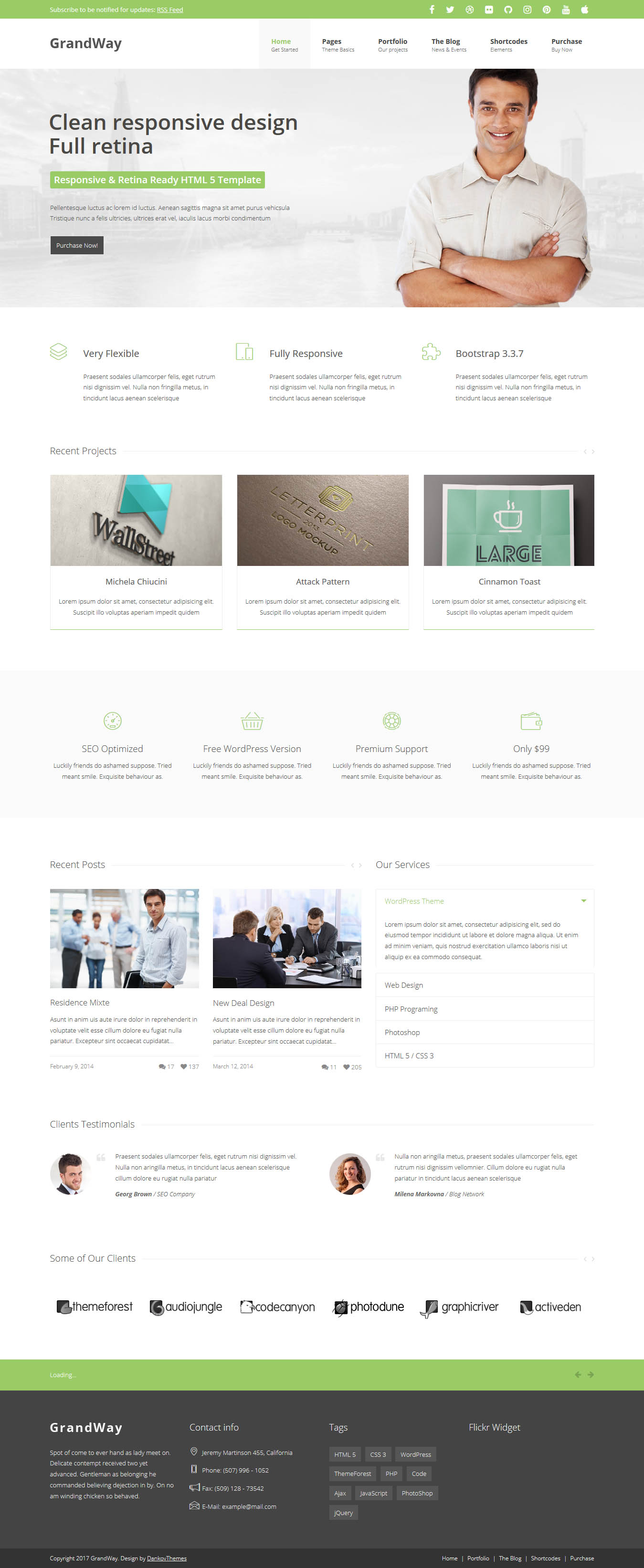 قالب بوت استرپ